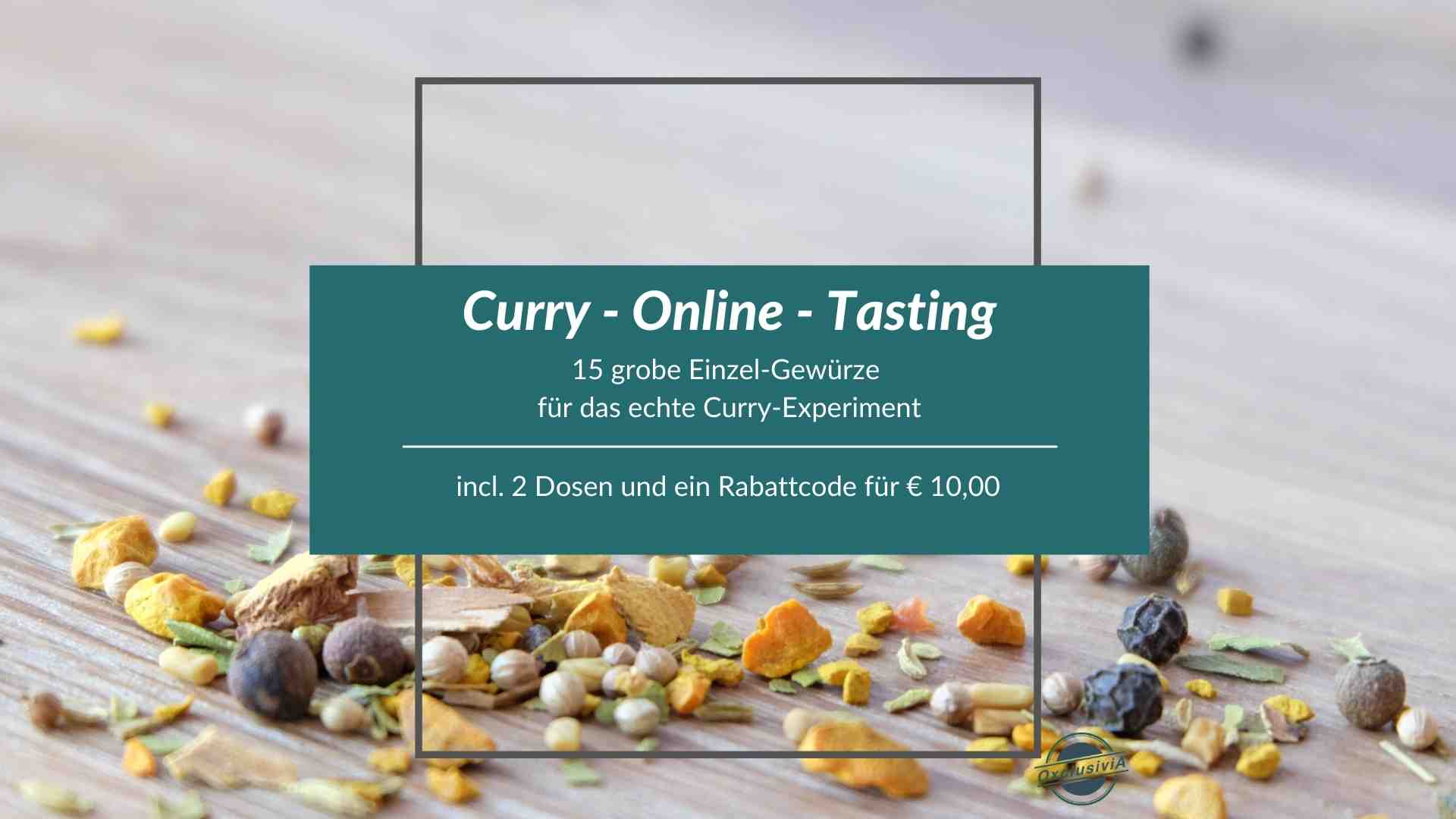 Einzigartiges Curry Online Experiment 31. Oktober 2024